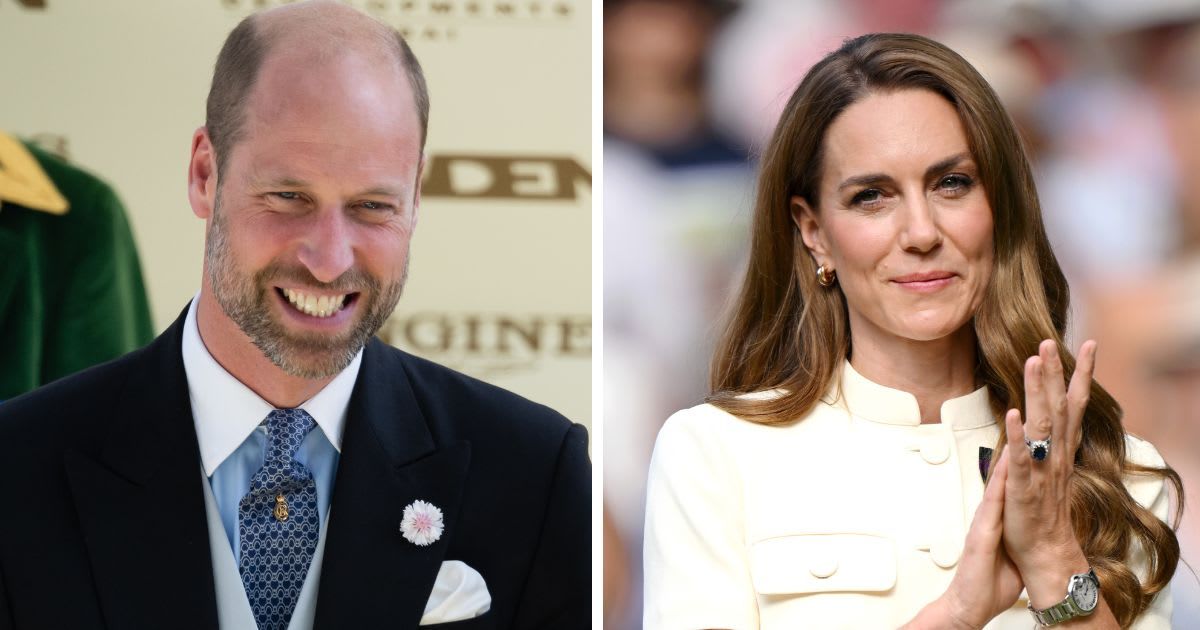 (L) Prince William attends on day two of Royal Ascot at Ascot Racecourse; (R) Kate Middleton attends the thirteenth day of Wimbledon. Cover Image Source: Getty Images | (L) Samir Hussein; (R) Karwai Tang