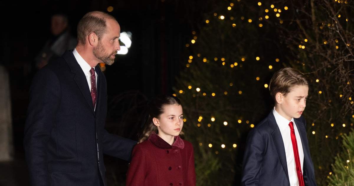 Prince William, Prince of Wales, Prince George, and Princess Charlotte during the Together At Christmas carol service at Westminster Abbey. (Cover Image Source: Getty Images | Samir Hussein)