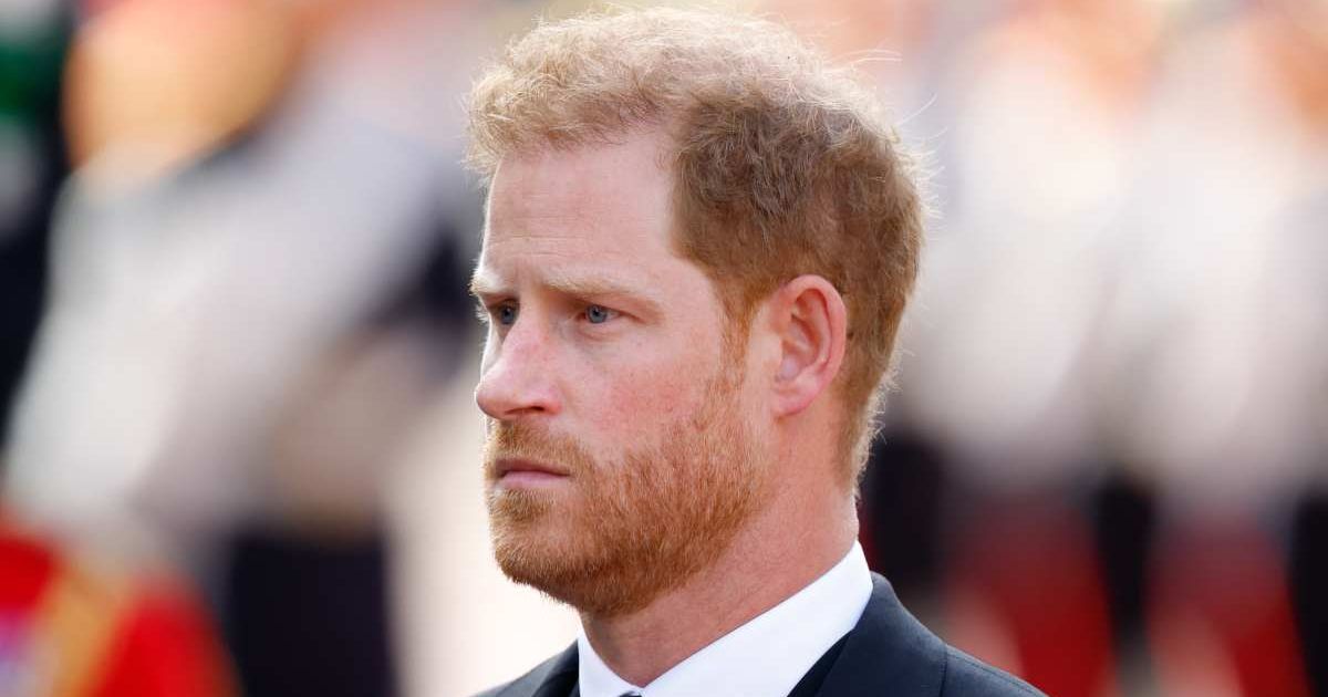 Prince Harry walks behind Queen Elizabeth II's coffin. (Cover Image Source: Getty Images | Max Mumby)