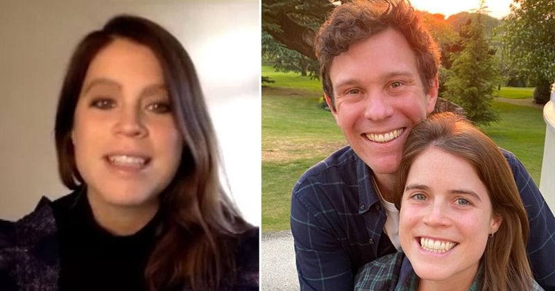 Princess Eugenie Glows In Video Chat Ahead Of Baby No. 1's Arrival — Watch