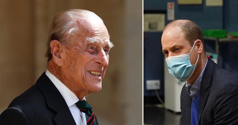 'They're Keeping An Eye On Him': Prince William Gives Update On Grandfather Prince Philip's Extended Hospital Stay 