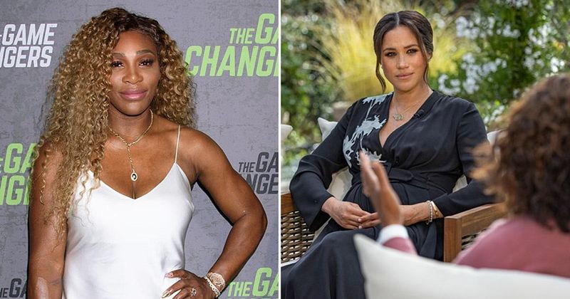 Serena Williams Praises 'Selfless' Meghan Markle For Speaking Out About 'Sexism & Racism' In Oprah Winfrey Interview
