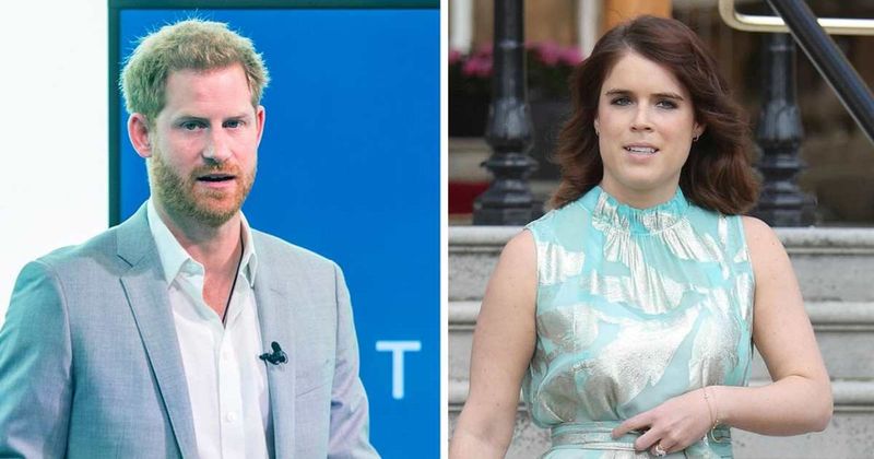 Prince Harry Reunites With Cousin Princess Eugenie After Flying Home To The United Kingdom For Prince Philip's Funeral