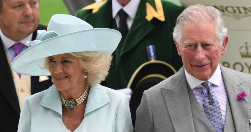 Prince Charles Gets Emotional While Visiting Memorial For Prince Philip With Wife Camilla — Watch