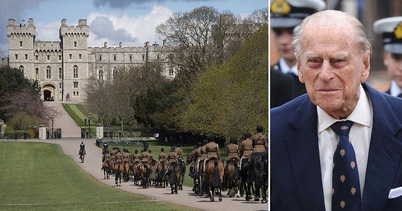 Prince Philip's April 17 Funeral Timeline: Procession, Moment Of Silence & More