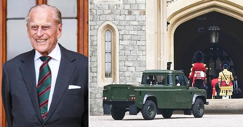 Royal Family Reveals Prince Philip's Custom Land Rover Hearse Ahead Of Funeral — See Photo
