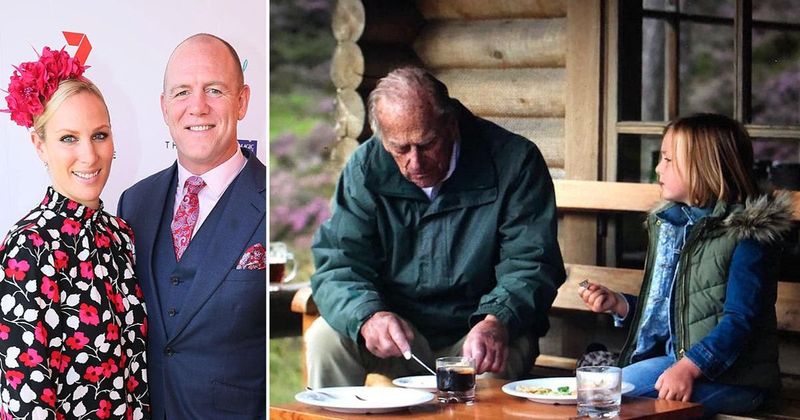 Zara Tindall's Husband Mike Shares Photo Of Daughter Mia With 'Devoted Family Man' Prince Philip After His Death — See The Sweet Snap