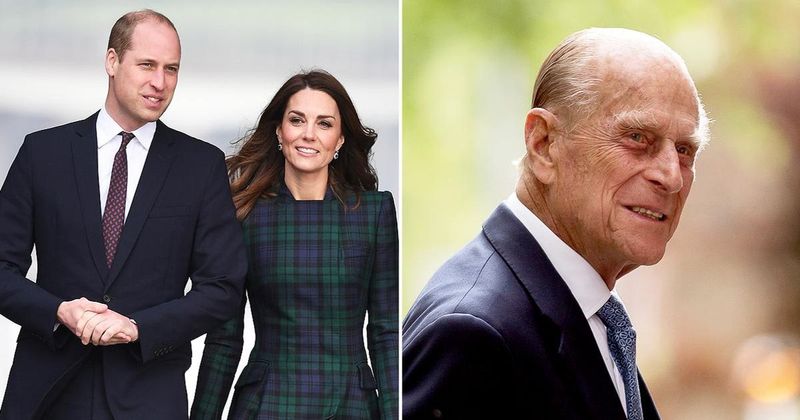 Prince William & Kate Middleton Pay Tribute To Prince Philip After His Funeral — See Photos