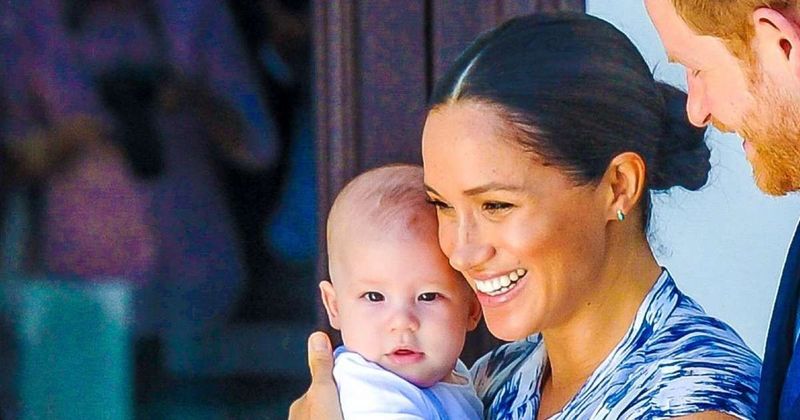 Pregnant Meghan Markle & Son Archie Spotted For The First Time Since Prince Harry Returned To California