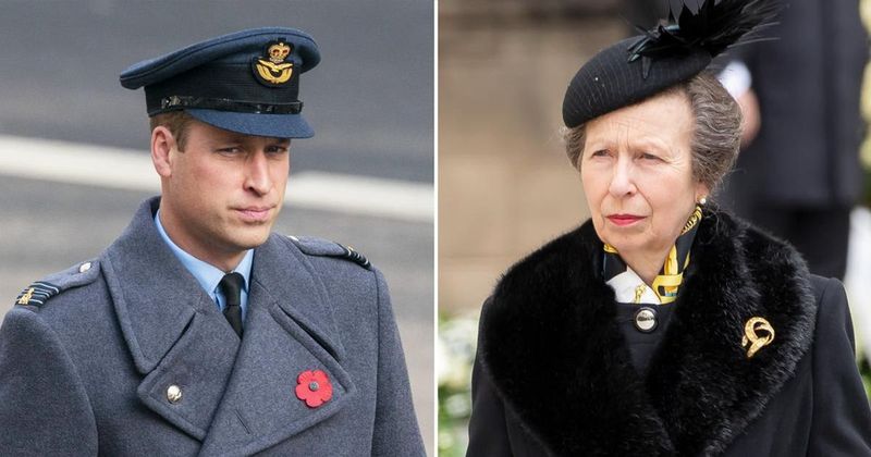 Prince William & Princess Anne Honor Retired Servicemen And Women On Anzac Day