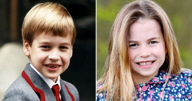 'Carbon Copy Of Her Papa': Princess Charlotte Is Prince William's Mini-Me In New Birthday Portrait — See The Comparison