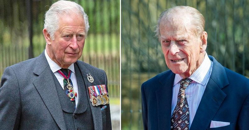 'You're Amazing': Prince Charles Meets With National Health Service Workers Who Looked After Prince Philip Before His Death