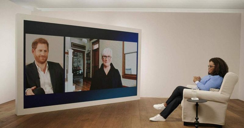 Prince Harry & Oprah Winfrey Are Following Up Their Docuseries 'The Me You Can't See' With A Town Hall Conversation