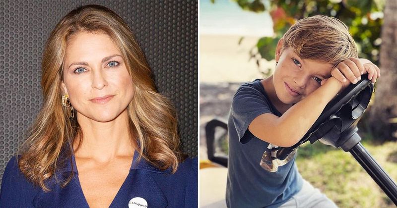 Too Sweet! Princess Madeleine Of Sweden Shares New Photo Of Her 6-Year-Old Son Prince Nicolas On His Birthday 