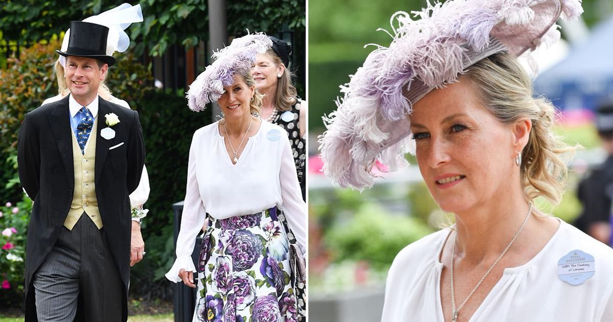 Prince Edward & Wife Sophie, Countess Of Wessex Attend Royal Ascot Day Two — See Their Fabulous Outfits