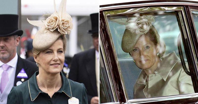 Sophie, Countess Of Wessex Shows Off Her Gorgeous Hat At Royal Ascot — The Same One She Wore To Kate Middleton & Prince William's Wedding!