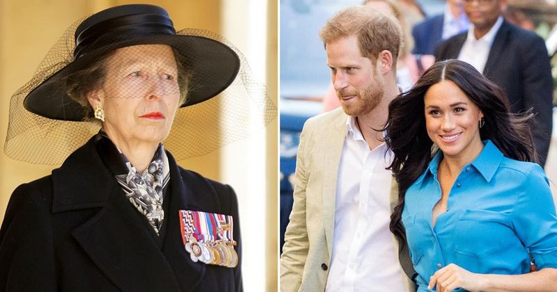 'She Is Wrong For The Country': Princess Anne Told Prince Harry That Meghan Markle Was 'Unsuitable' For Him, Claims Lady Colin Campbell