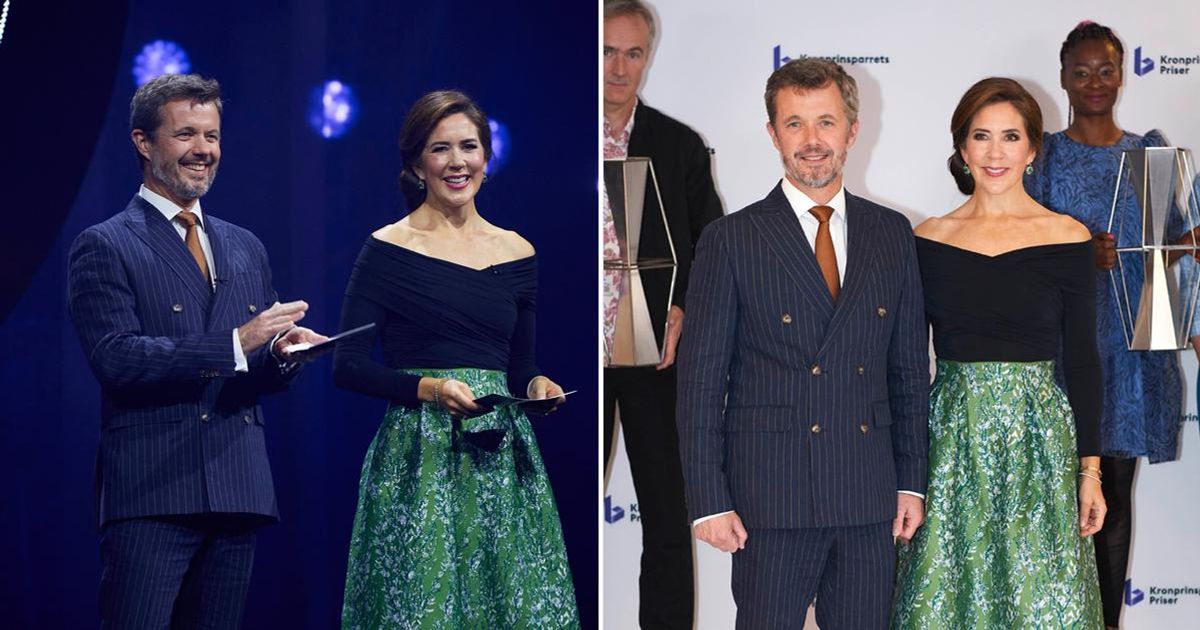 Date Night! Crown Prince Frederik & Crown Princess Mary Dress Up For The Crown Prince Couple's Awards 2021 — Pics