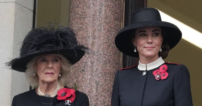 Kate Middleton, Sophie, Countess Of Wessex, Camilla, Duchess Of Cornwall & More Attend National Service Of Remembrance — See Pics