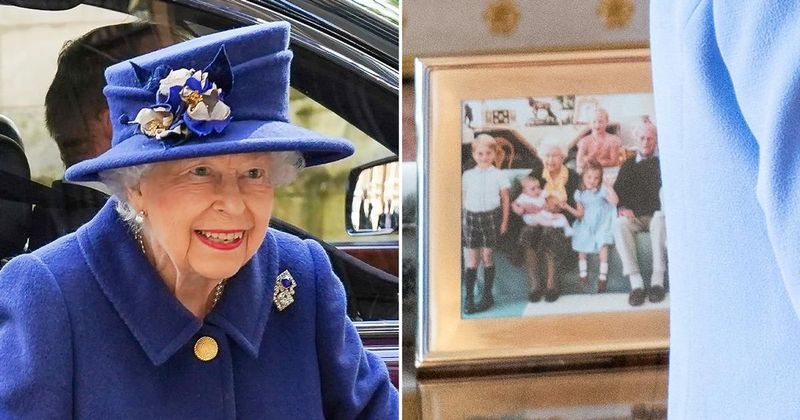 Queen Elizabeth Shows Off Cute Photo Of Her Great-Grandkids During Meeting At Windsor Castle