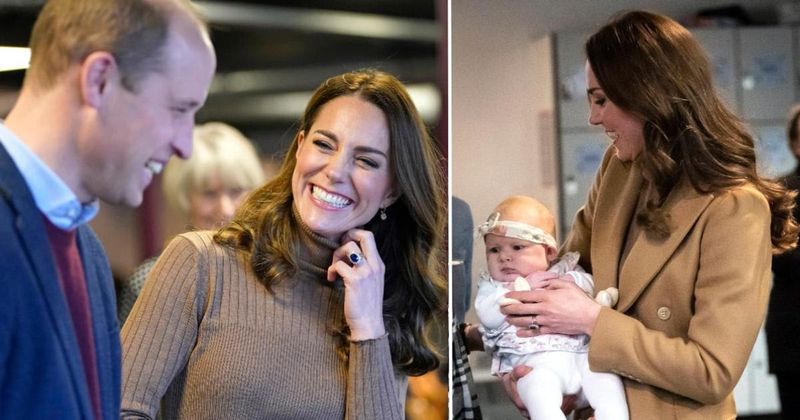 Kate Middleton Holds Cute Baby During Recent Outing — But Prince William Jokingly Warns To Not Take The Tot Home!
