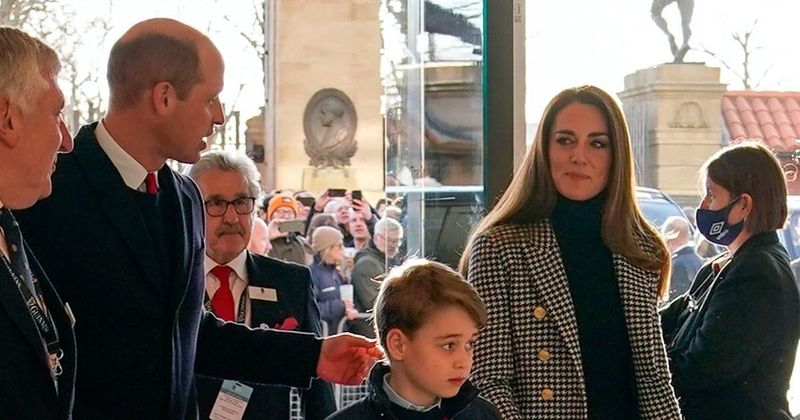 Kate Middleton & Prince William Bring Eldest Child Prince George To Rugby Match — See The Fun Pics!