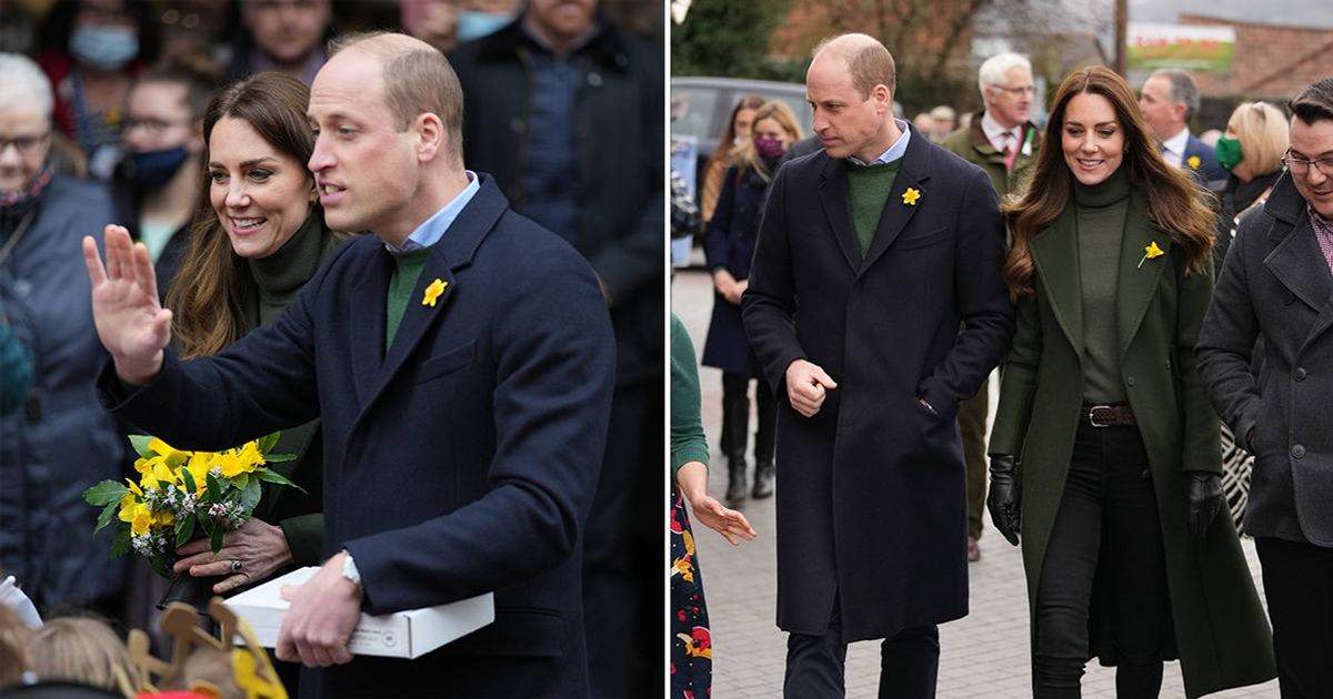 Prince William & Kate Middleton Play With Goats & Interact With Children During Their Visit To Wales — Pics