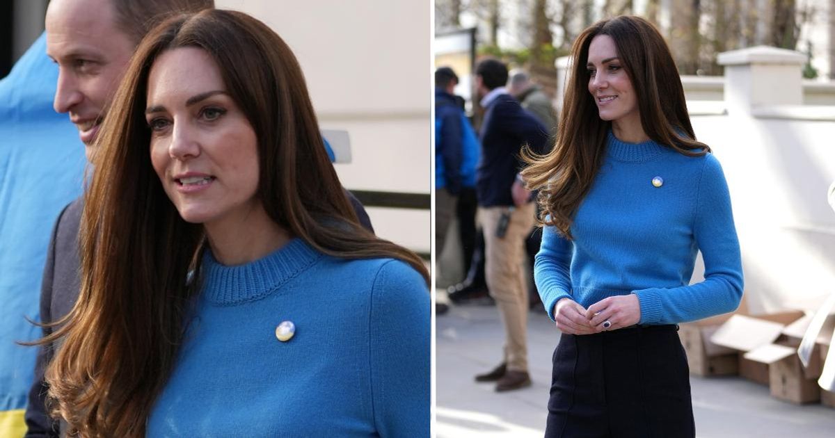 Kate Middleton & Prince William Show Their Support For Ukraine During Latest Outing — See Photos