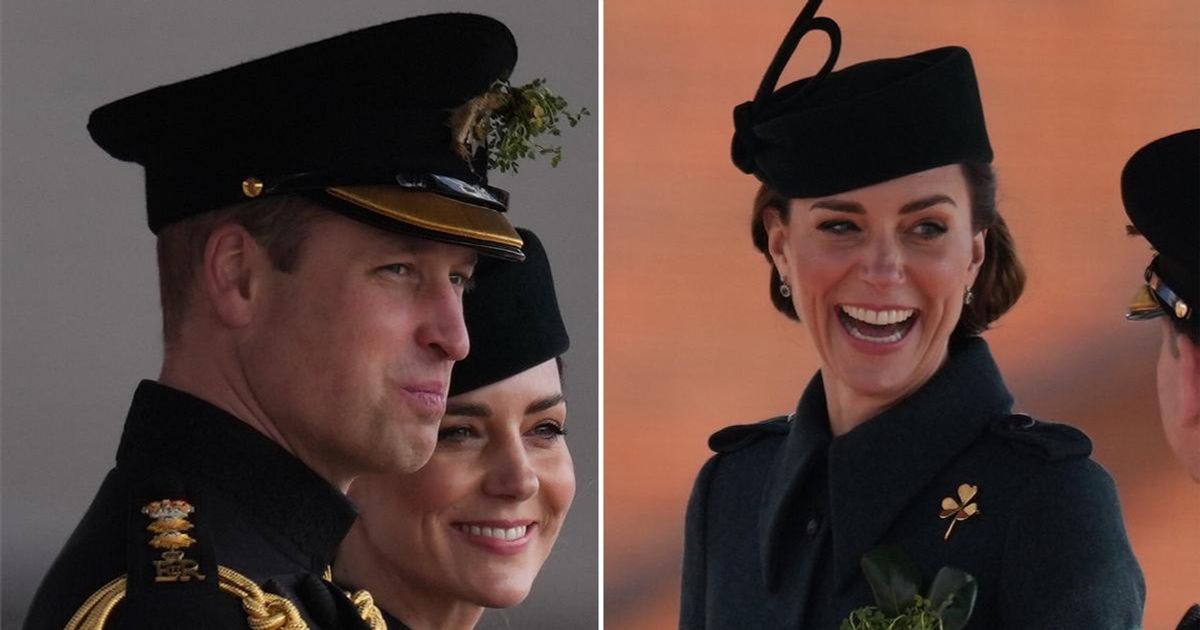 Prince William & Kate Middleton Make Appearance At St. Patrick's Day Parade — Pics!