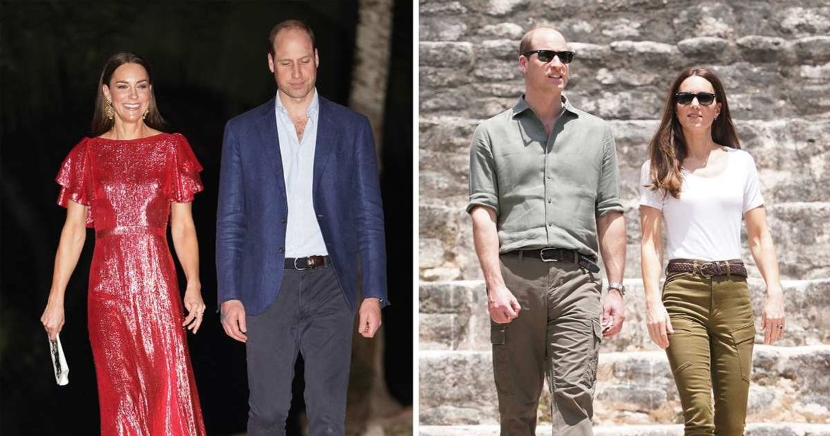 Prince William & Kate Middleton Check Out Maya Ruins & Get Glam For Special Reception In Belize — Pics!
