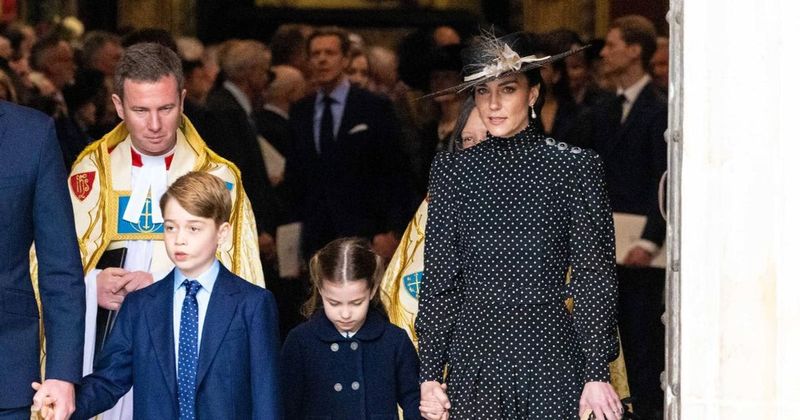 Kate Middleton Reassured Daughter Princess Charlotte Before They Walked Into Prince Philip's Memorial Service