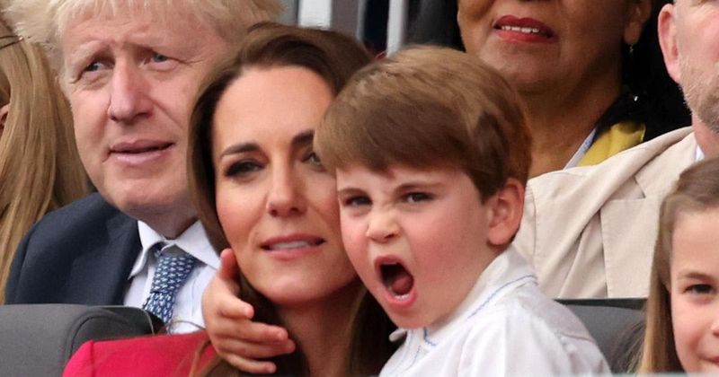 'Extremely Hard To Keep Their Feet On The Ground': Prince Louis' Antics At The Jubilee 'Worried' Kate Middleton