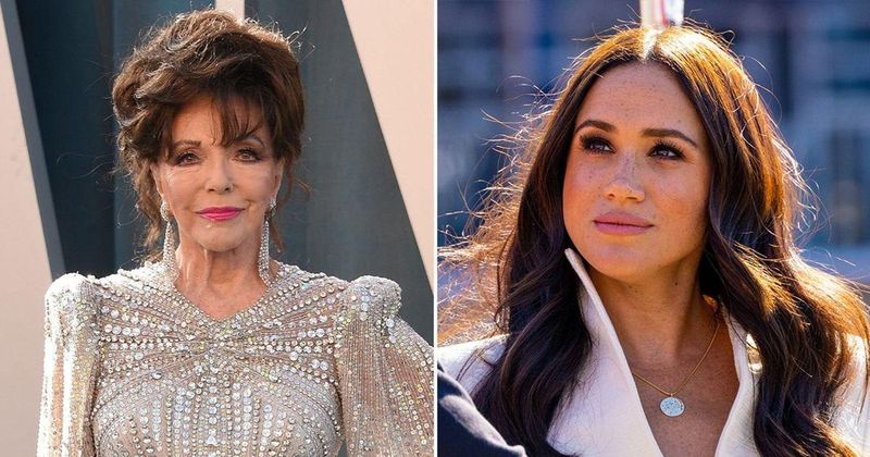 Joan Collins Majorly Shades Meghan Markle On Live TV: 'I Have No Idea' Who That Is