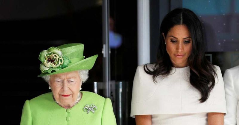 Queen Elizabeth Reportedly Worried Prince Harry Was 'Too In Love' With Meghan Markle When They Got Married