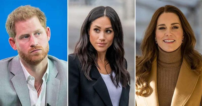 Buckingham Palace Fuming Over Prince Harry's Decision To Include Heated Private Messages Between Meghan Markle & Kate Middleton, Spills Source