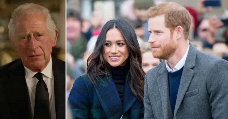 Prince Harry & Meghan Markle Won't Appear On Balcony If They're Invited To King Charles' Coronation, Source Claims