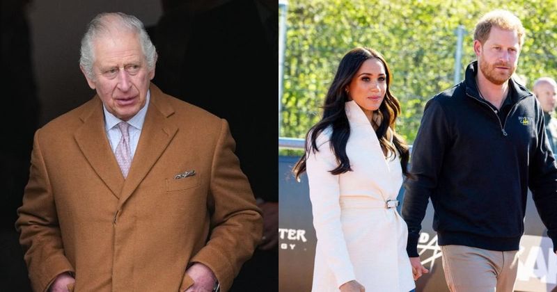 King Charles Too 'Terrified' To Confront Prince Harry & Meghan Markle Over Their Attacks On The Royals, Claims Insider