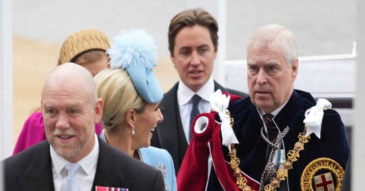 A Royal Snub! Prince Andrew Wears Ceremonial Robe While Prince Harry Was Seen Wearing a Suit to King Charles' Coronation