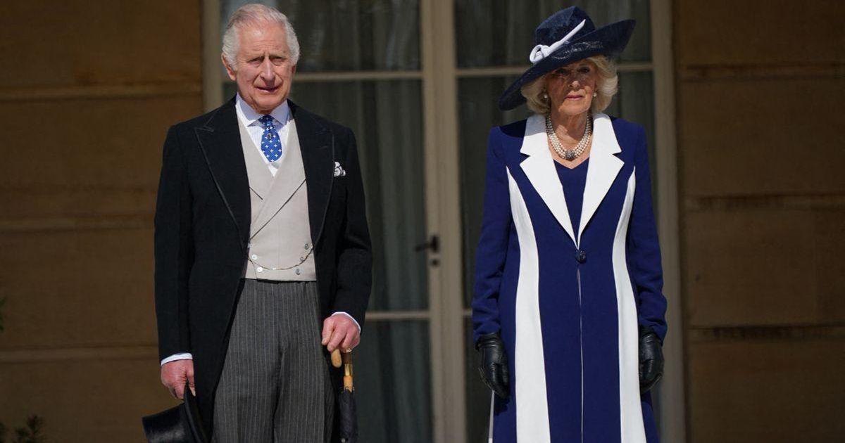King Charles III and Queen Camilla All Smiles at Garden Party in Northern Ireland After Coronation Drama