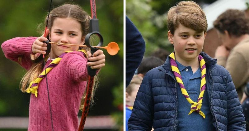 Princess Charlotte Shows Her Brother Prince George Who's Boss in the Wales Household