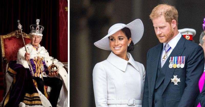 King Charles 'Not Eager to Mend Fences' With Prince Harry and Meghan Markle
