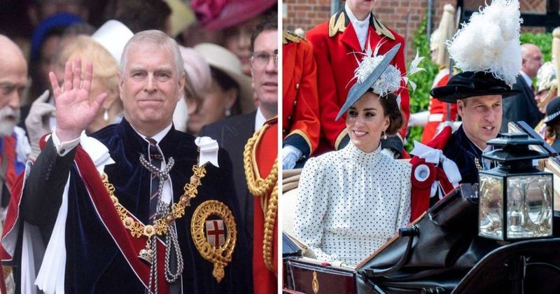Prince William and Kate Middleton Dazzle at Royal Event Despite Prince Andrew Being 'Very Depressed' He Was Excluded