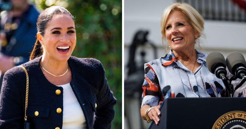 Sussex Supporter Jill Biden Was 'In On' Meghan Markle's 'Joke' After the Oprah Interview Aired