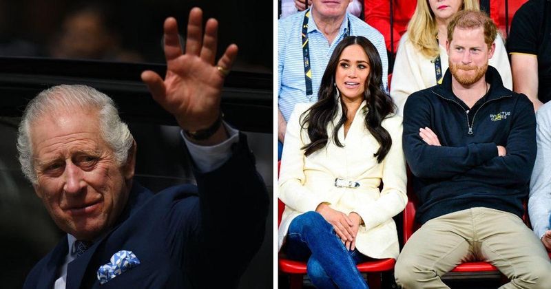 'Wishing Meghan the Best': King Charles Uses 'Passive Aggressive' Approach to Cast Off Prince Harry and His Duchess