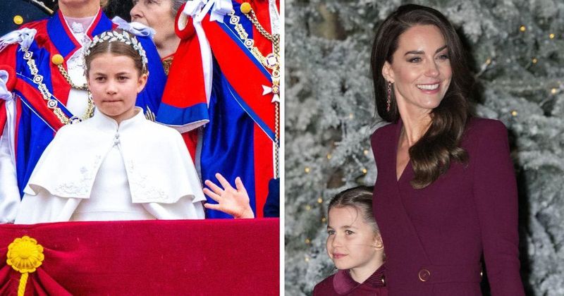 Princess Charlotte Adorably Copies Kate Middleton's Gestures: Watch