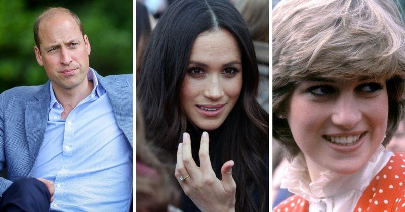 Prince William Is 'Worried' About Meghan Markle's Missing Engagement Ring Due to Its Princess Diana Connection