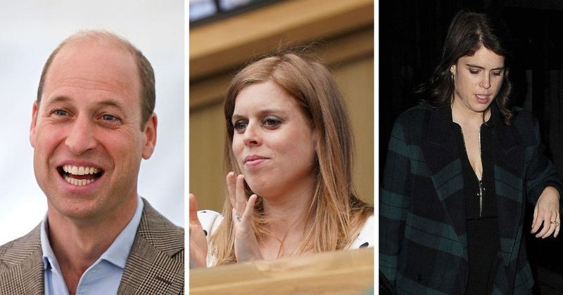 A Wise Choice or Petty? Prince William Has 'Made It Clear Where He Stands' About Princesses Beatrice and Eugenie Working for the Crown