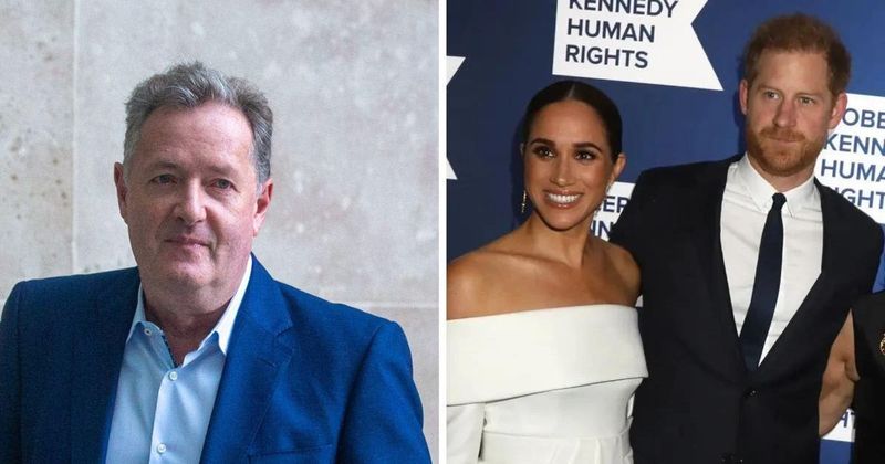 Piers Morgan Criticized Prince Harry and Meghan Markle for Remaining 'Silent' About Omid Scobie Book