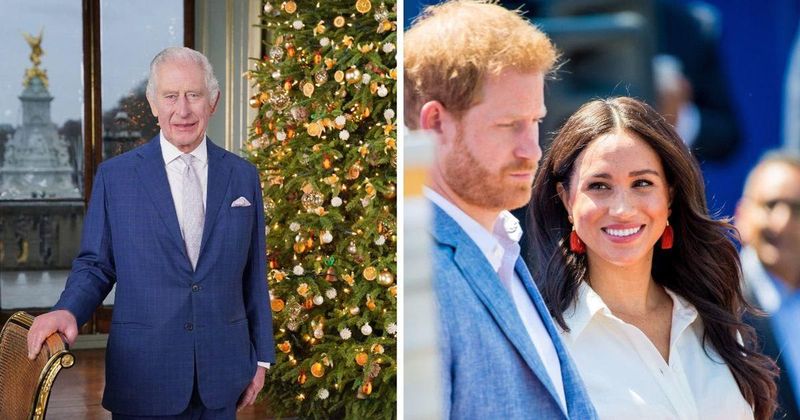 King Charles Forgets Meghan Markle and Prince Harry as He Honors 'Selfless Army' of Regular People in Christmas Speech