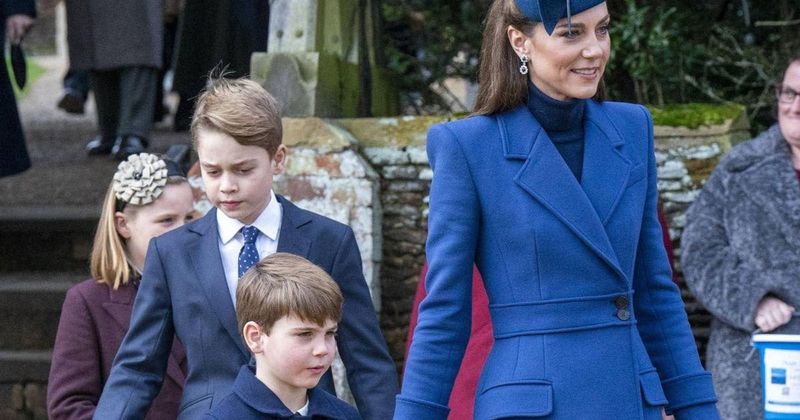 Kate Middleton's Adorable Gesture for Prince Louis During Sandringham Church Gathering Warms Hearts: Watch